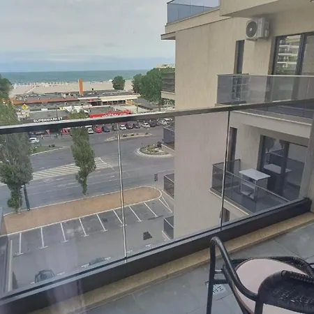 Apartman Seaview Premium Family Studio Cu Vedere Frontala La Mare